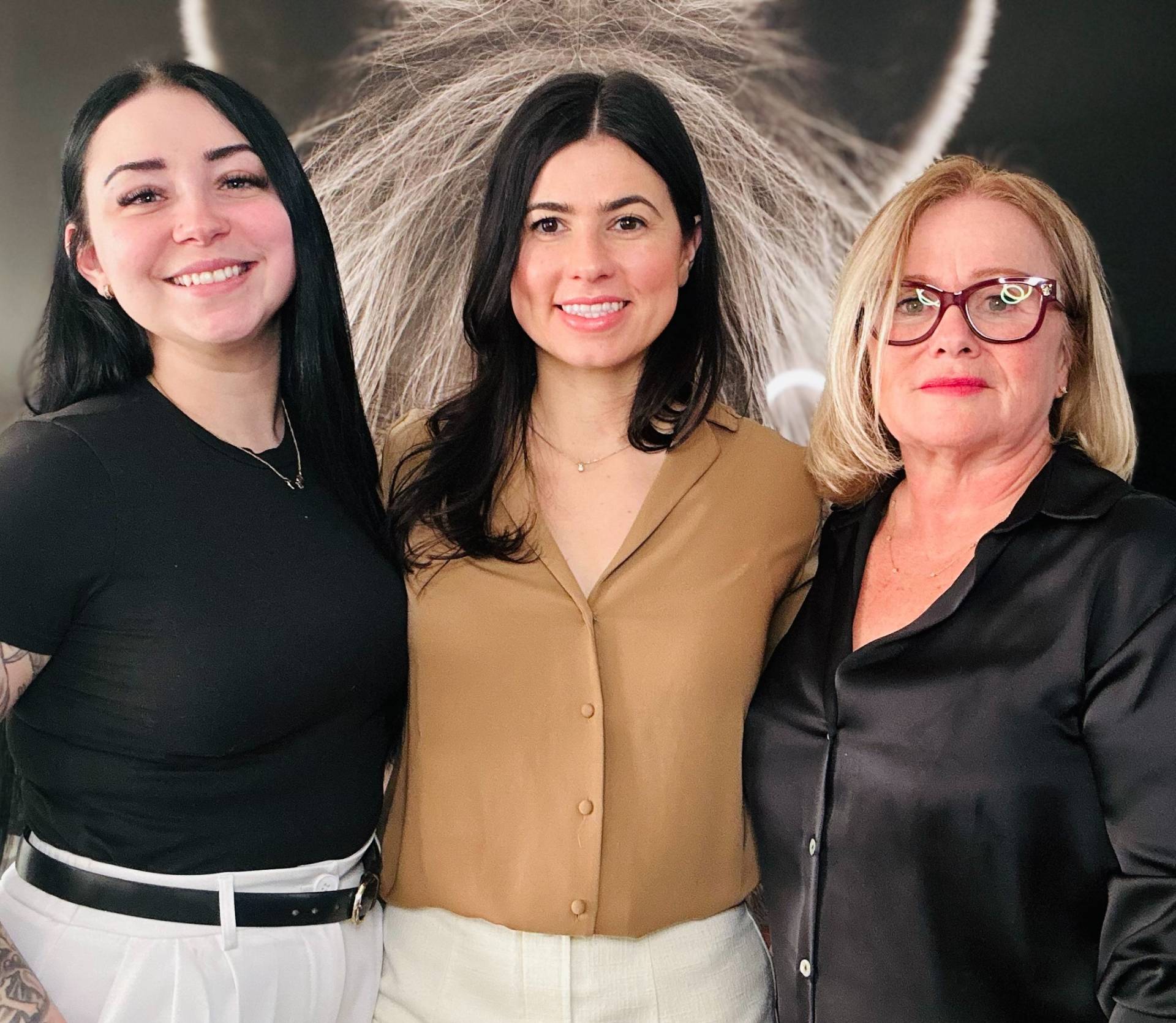 Alyson, Andréa et Carole